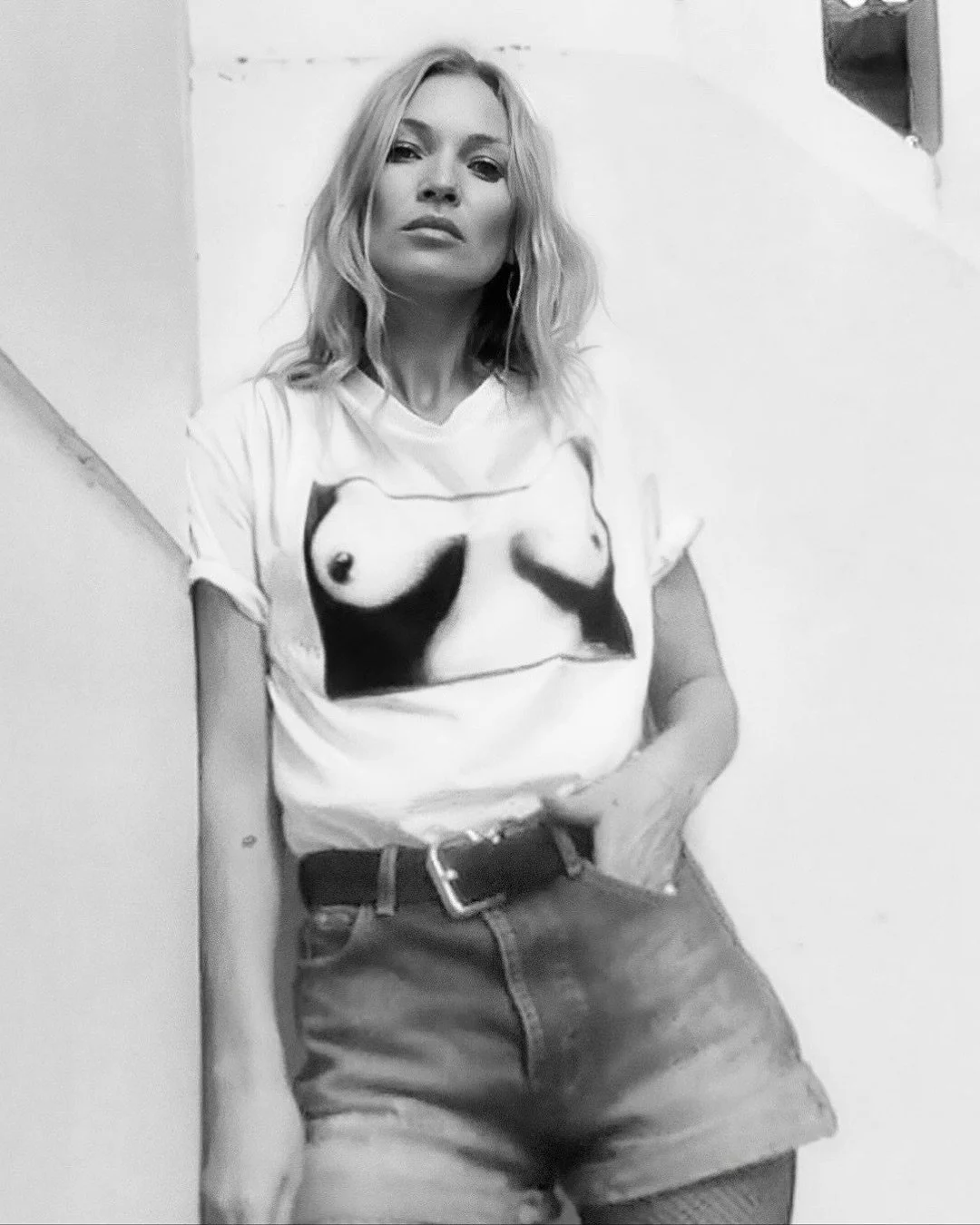 Amongst the last projects that Vivienne Westwood was working on before her passing, was a T-shirt with a simple draped neck shape that was flattering to the body and the graphics printed on it.

Throughout her career, Westwood was a prolific graphic 