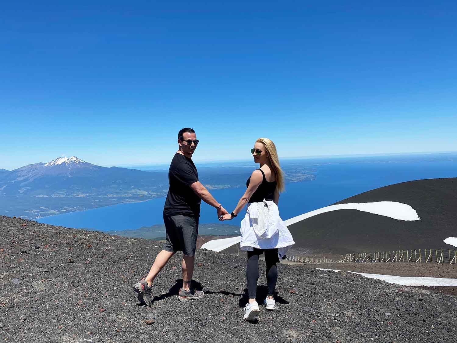 Summit of Osorno Volcano Chile