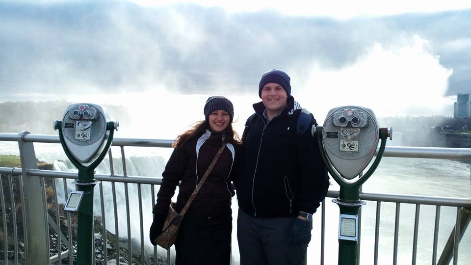 Junior and Loredana Haley serving in Belgium.