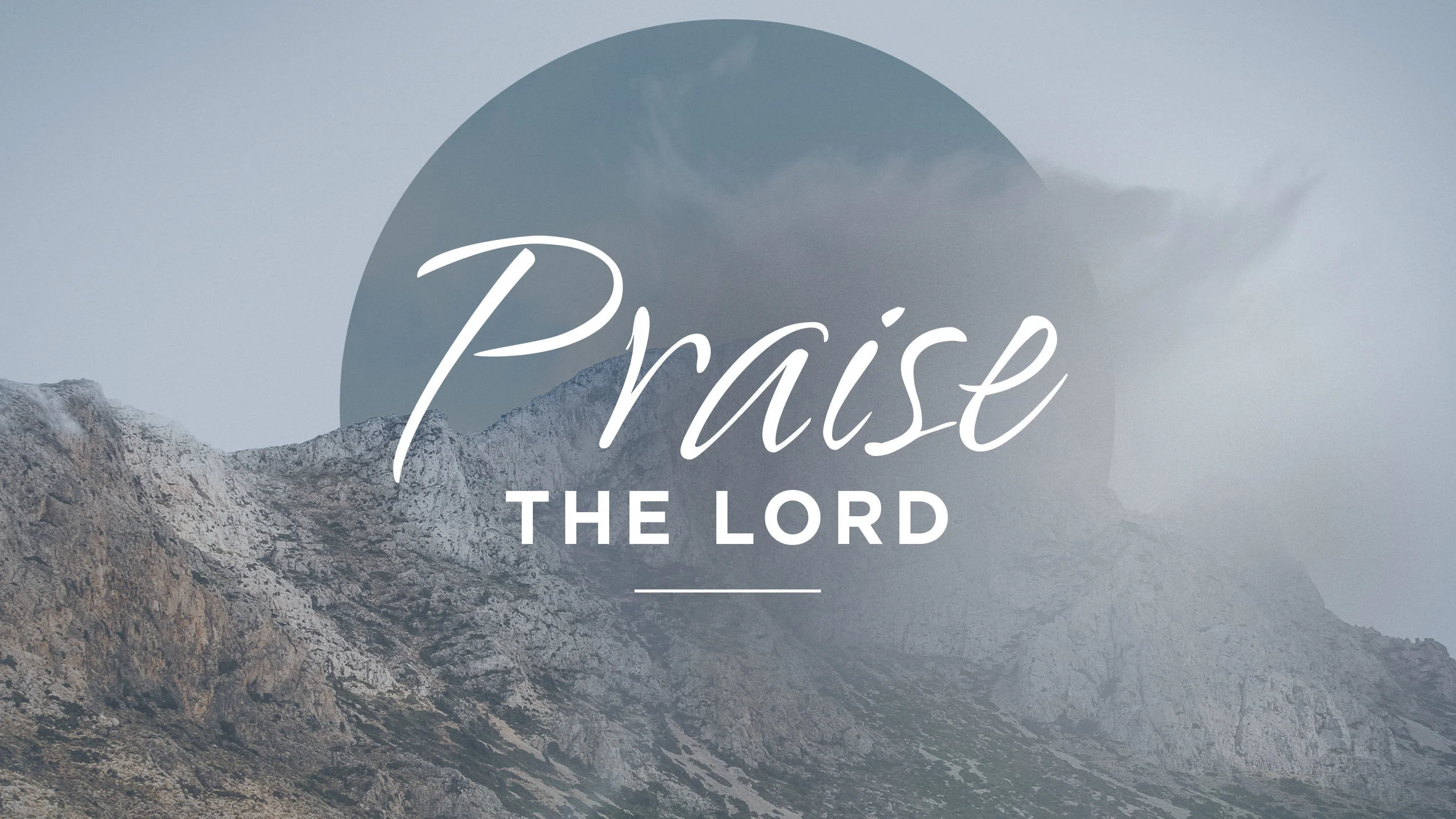 PRAISE HIS HOLY NAME!