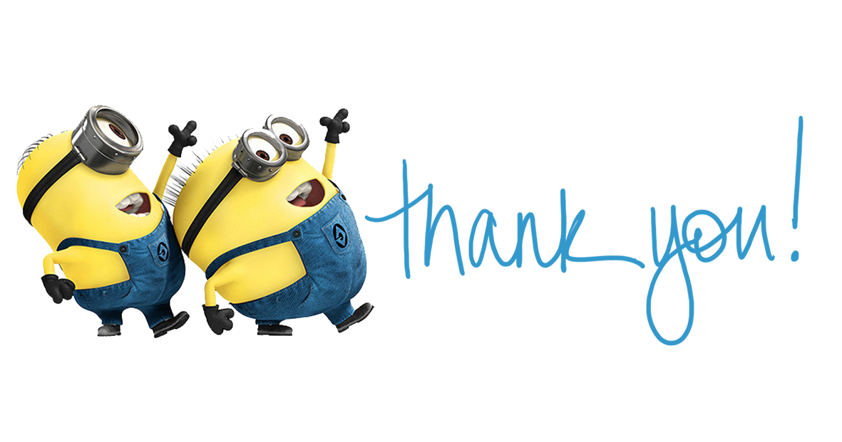DID YOU SAY THANK YOU?