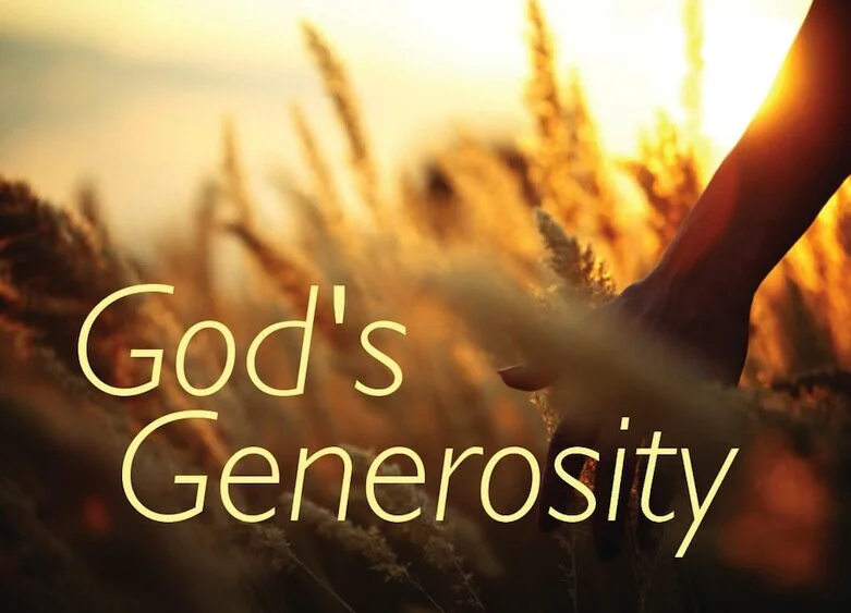 GOD’S GENEROSITY