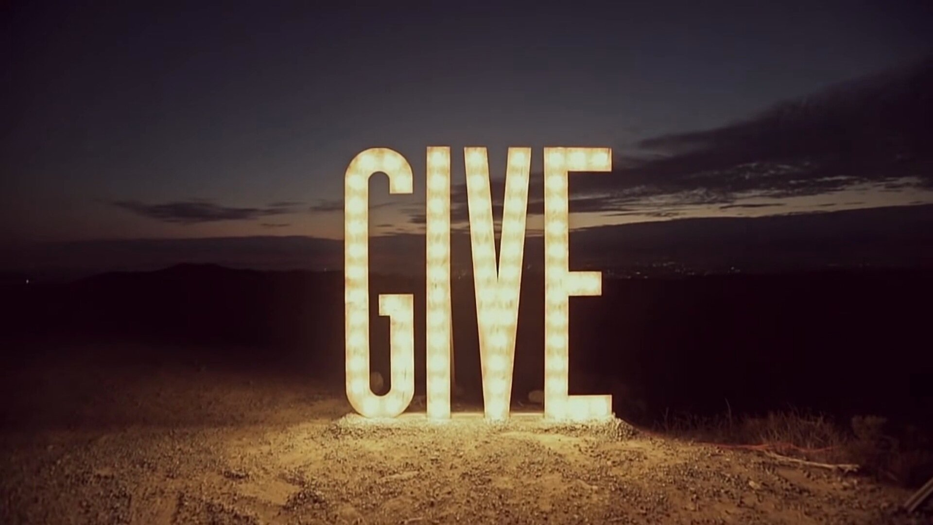     GIVE UNTIL IT HURTS      &nbsp;   