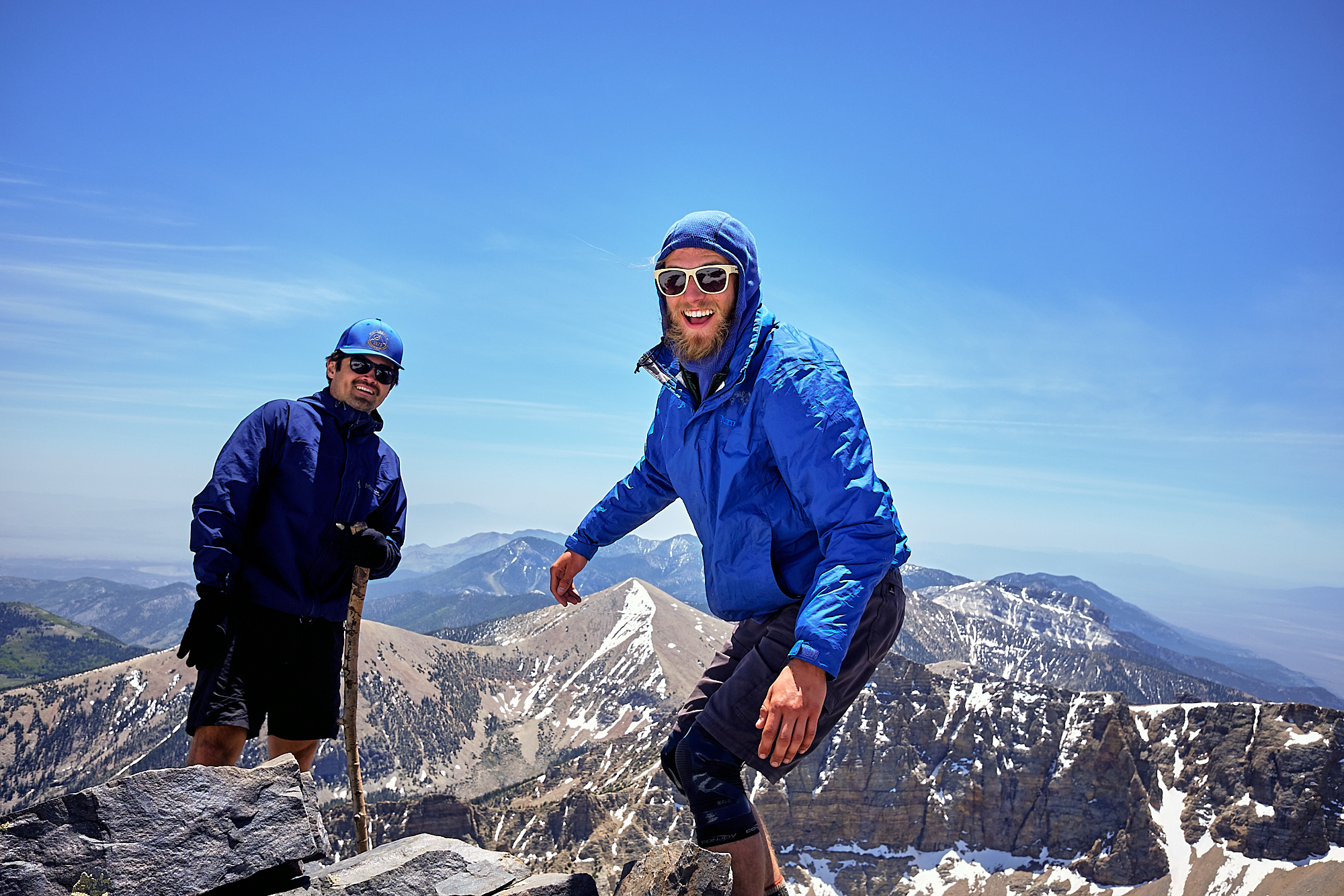 A confusing body position made the lower half of myself nearly disappear. | Great Basin National Park, NV 6/10/18
