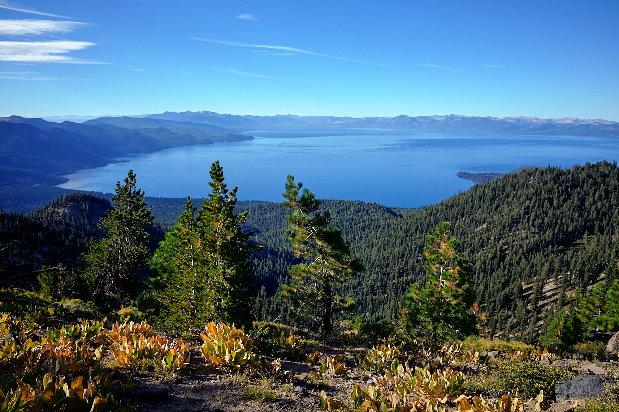  Views of Lake Tahoe from the Tahoe Rim Trail. | Lake Tahoe, CA 9/8/18 
