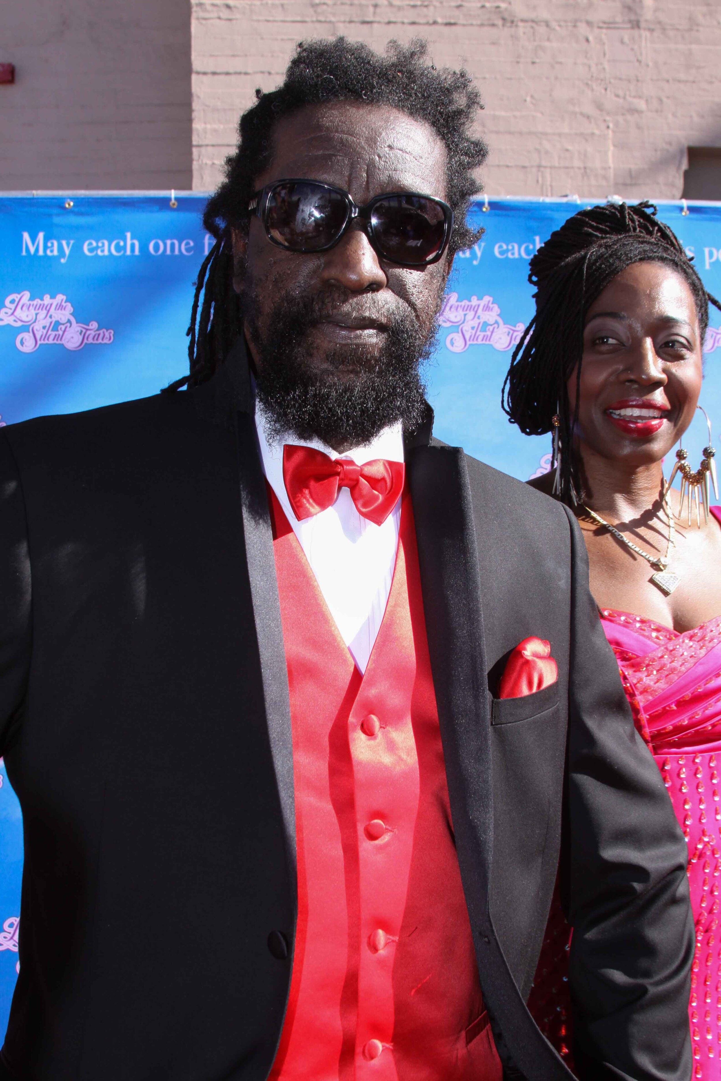  Duckie Simpson (Jamaican) of Black Uhuru at the Loving The Silent Tears Musical in Los Angeles. 