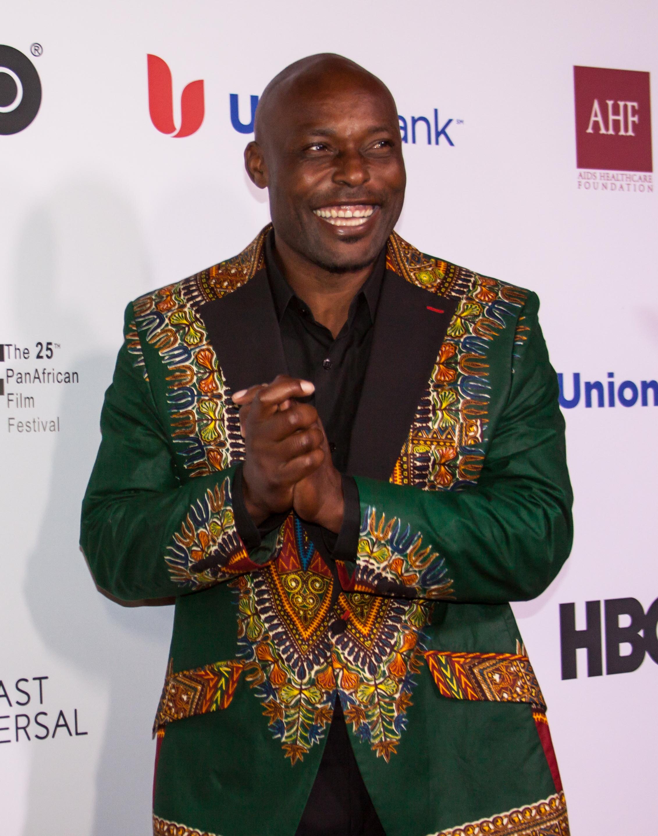  Jimmy Jean-Louis (Haitian) at the Pan African Film Festival in Los Angeles. 
