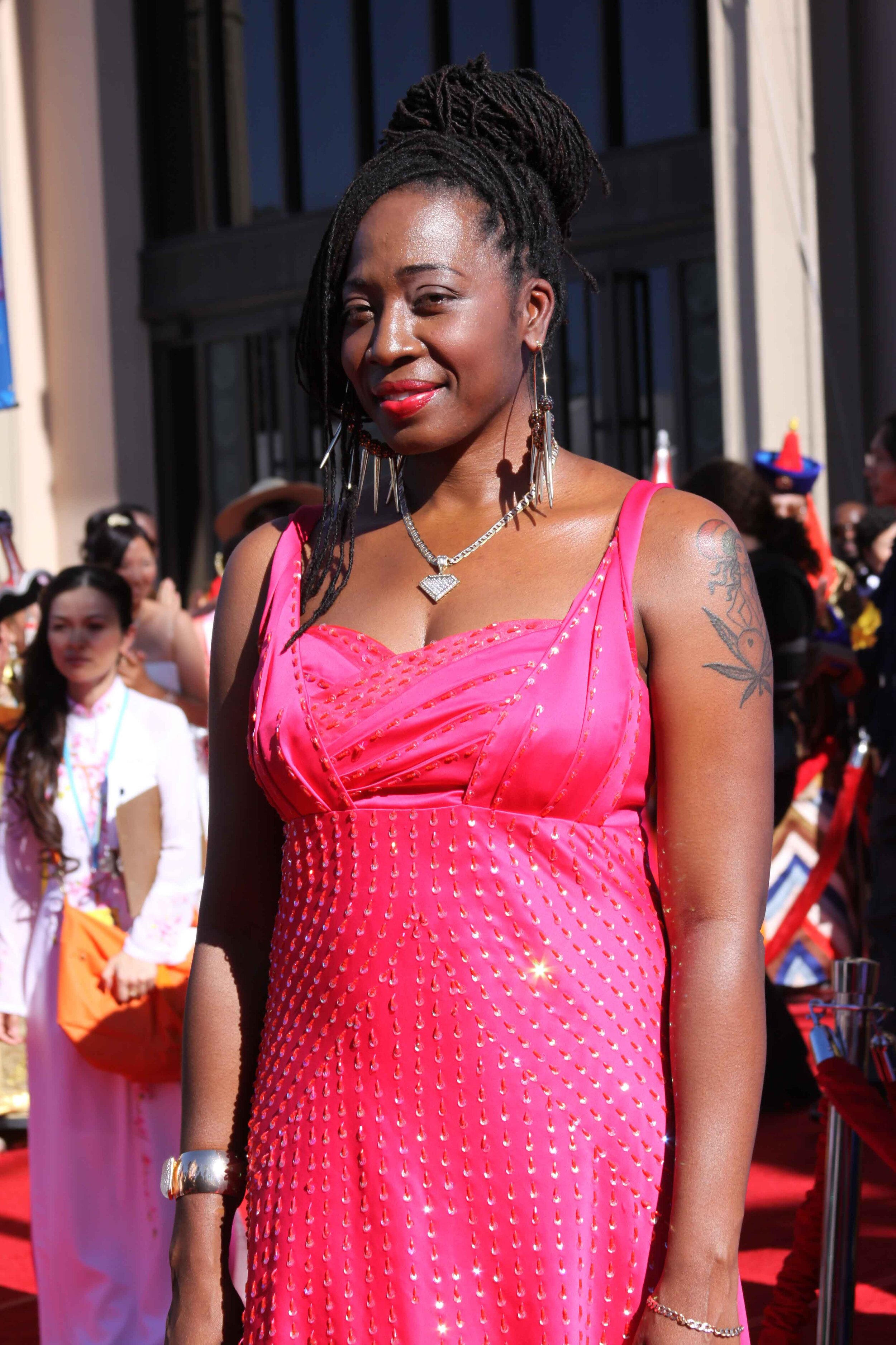  Kay Starr (Jamaican) of Black Uhuru at the Loving The Silent Tears Musical in Los Angeles. 