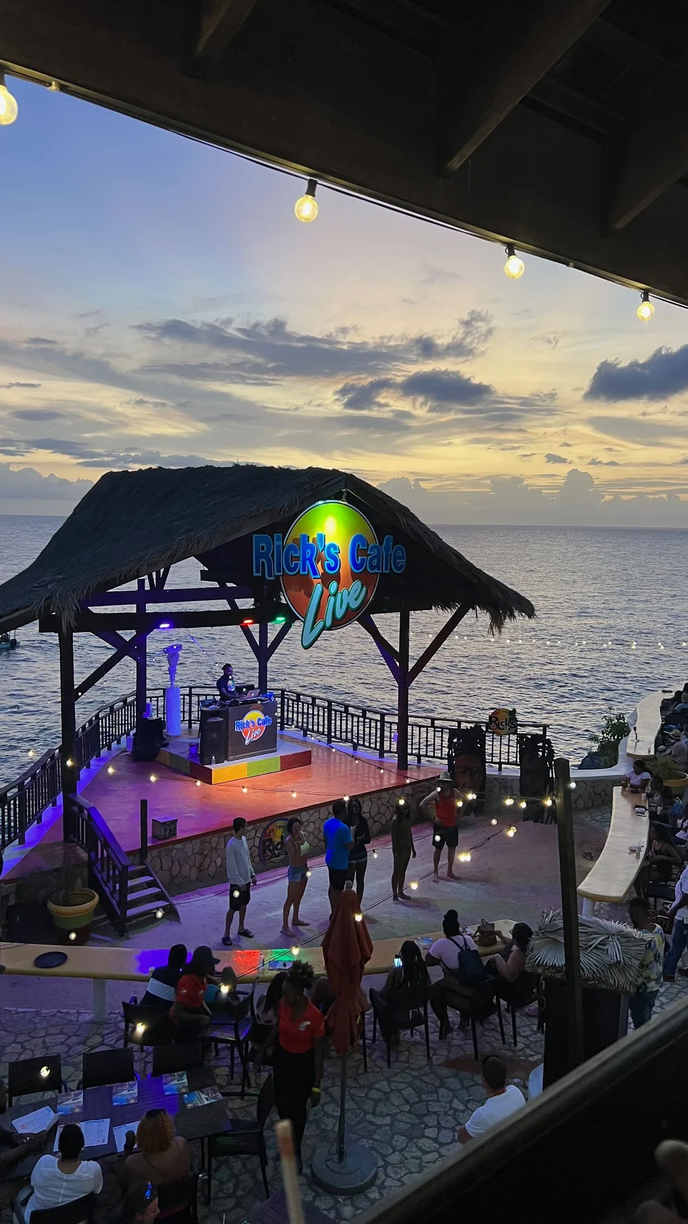 Rick's Cafe in Negril, Jamaica 