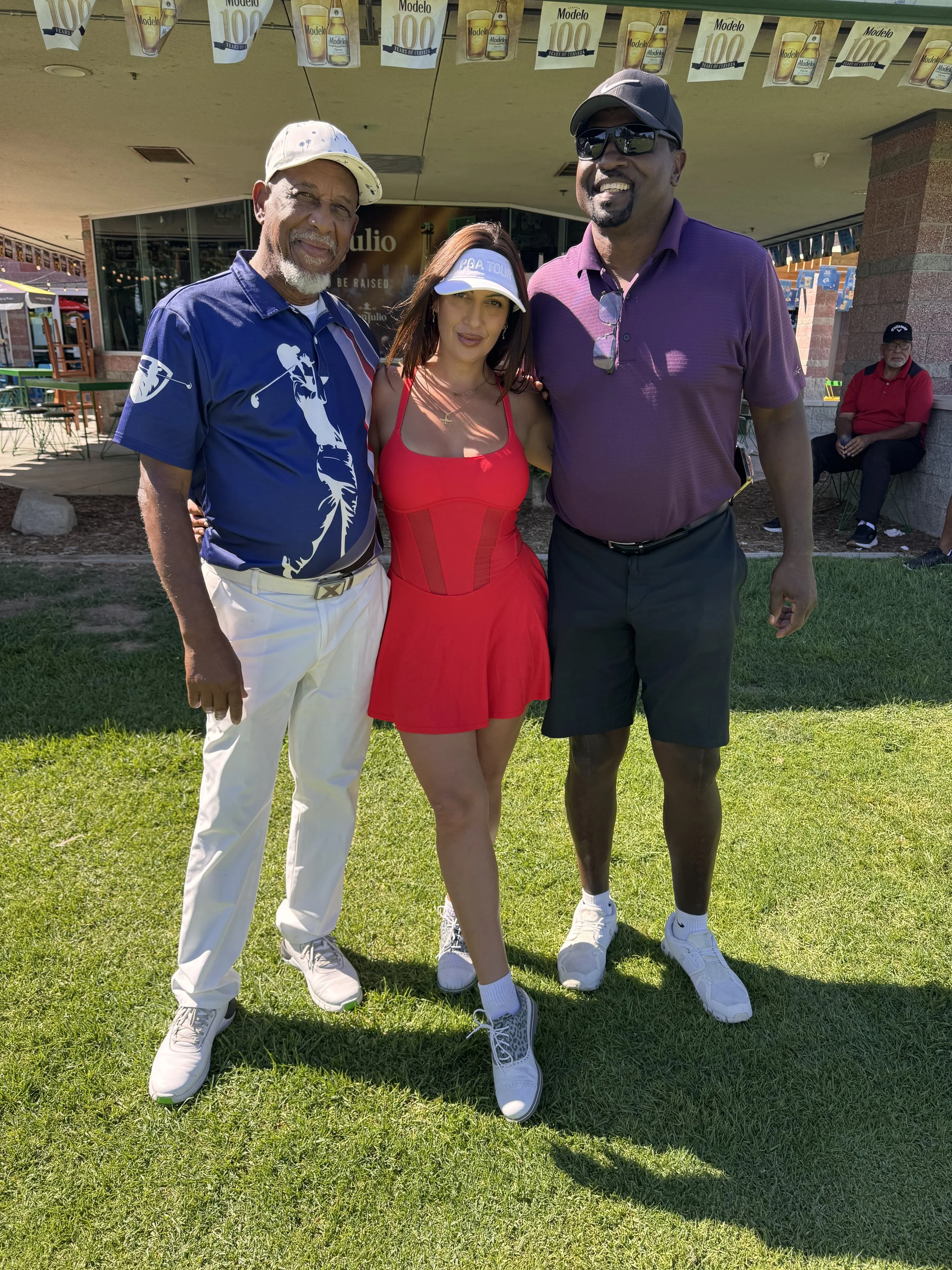 July 2026: Caribbean event producer/curator and entertainer, The Party Minister, turned up the LA heat with his birthday golf classic. Caribbean carnival feathers, famous faces and some sweet sounds from the steelpan created an epic vibes at Woodley 