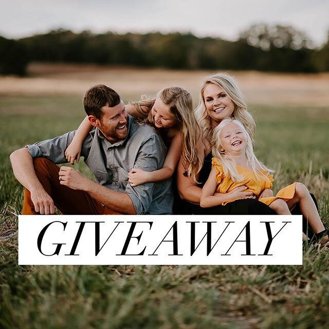 Mini Session Giveaway

How to Enter:

1. Like my page
2. Tag a friend&amp; have them follow this page (each friend you tag is a separate entry)
3. Share this post on your own page or in your stories &amp; be sure to TAG ME, let&rsquo;s get everyone i