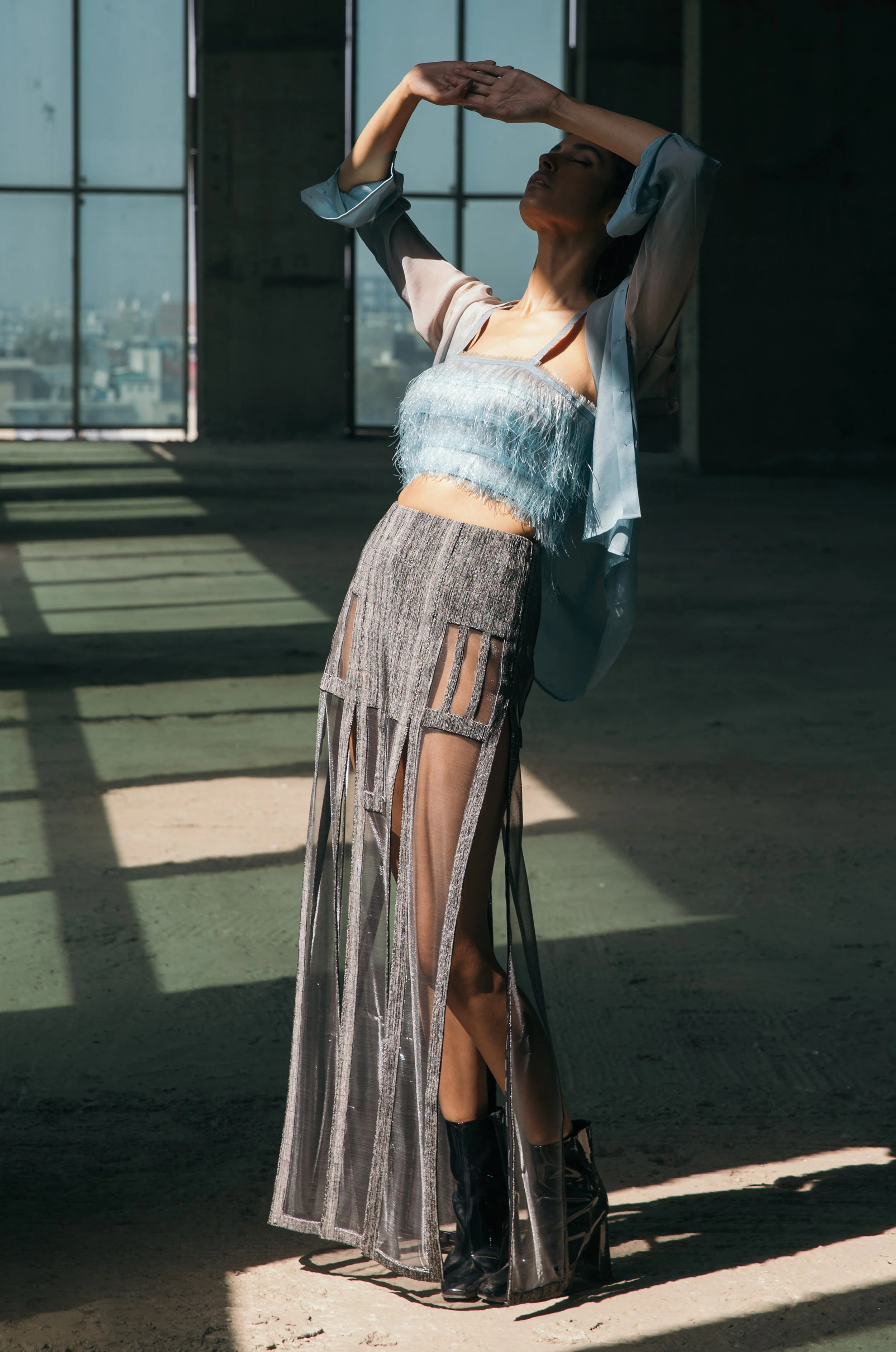 Lurex skirt Skirts