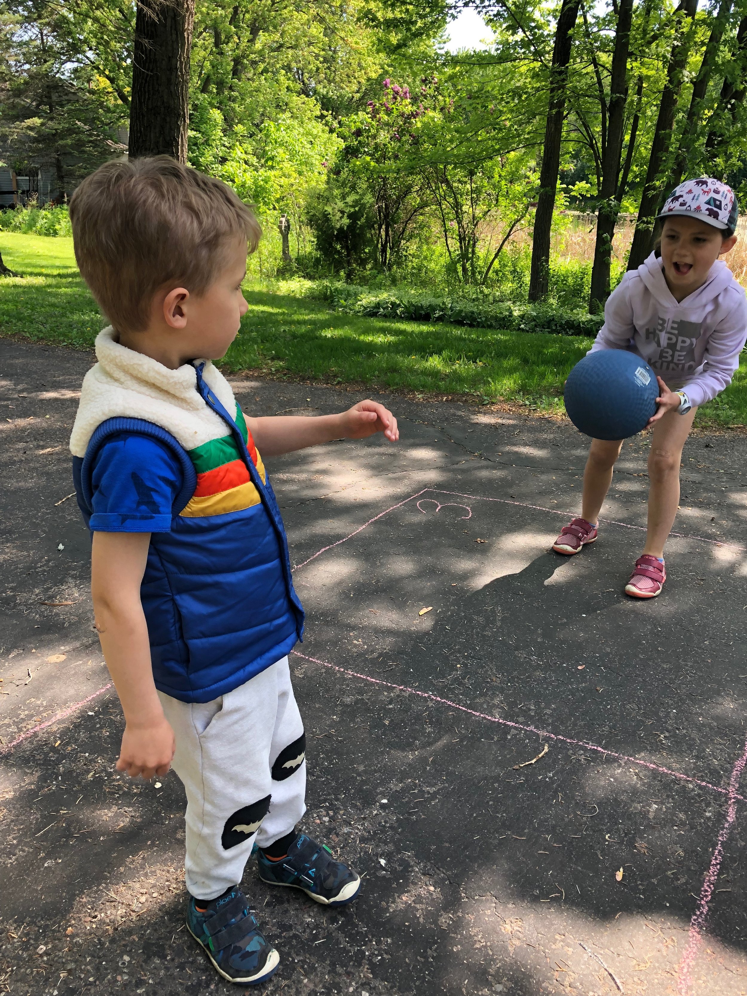 Meet me in the driveway for a game of Four Square — Fix It physical therapy