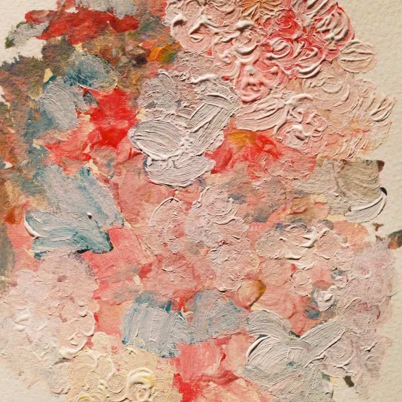 Day 25. True or false? This is an ugly painting that I literally put no effort into. 