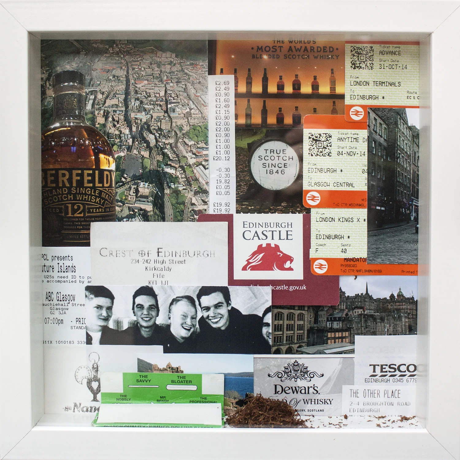 Edinburgh and Glasgow, Scotland (2014)