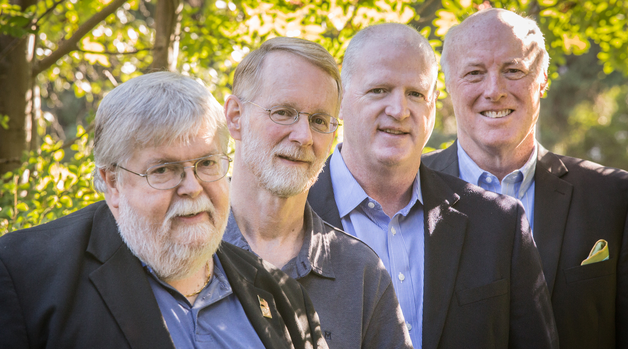LEFT TO RIGHT: Maynard Tapp, Mike Jens, Pat McQuillan, Dave Norton