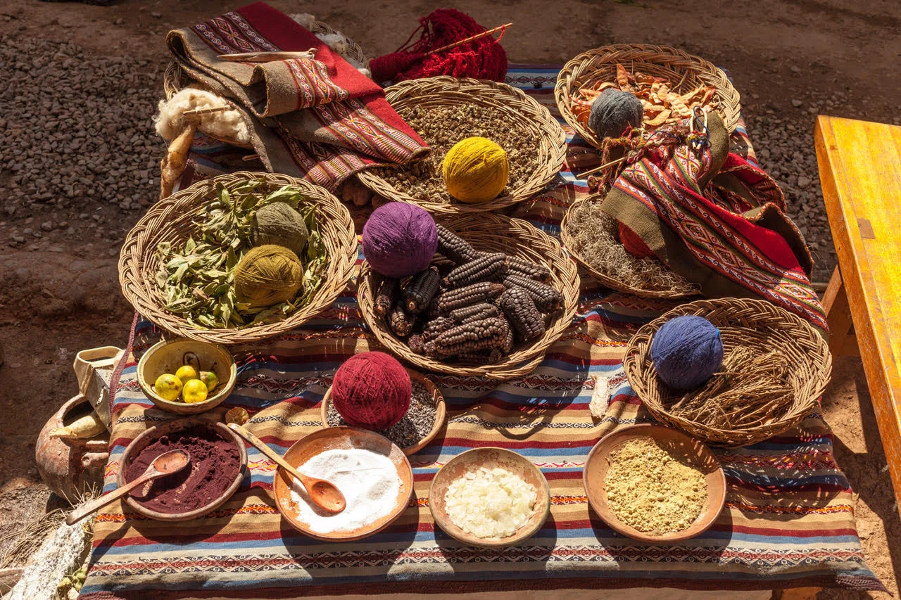 Natural Dyes and the Art of Rug Weaving