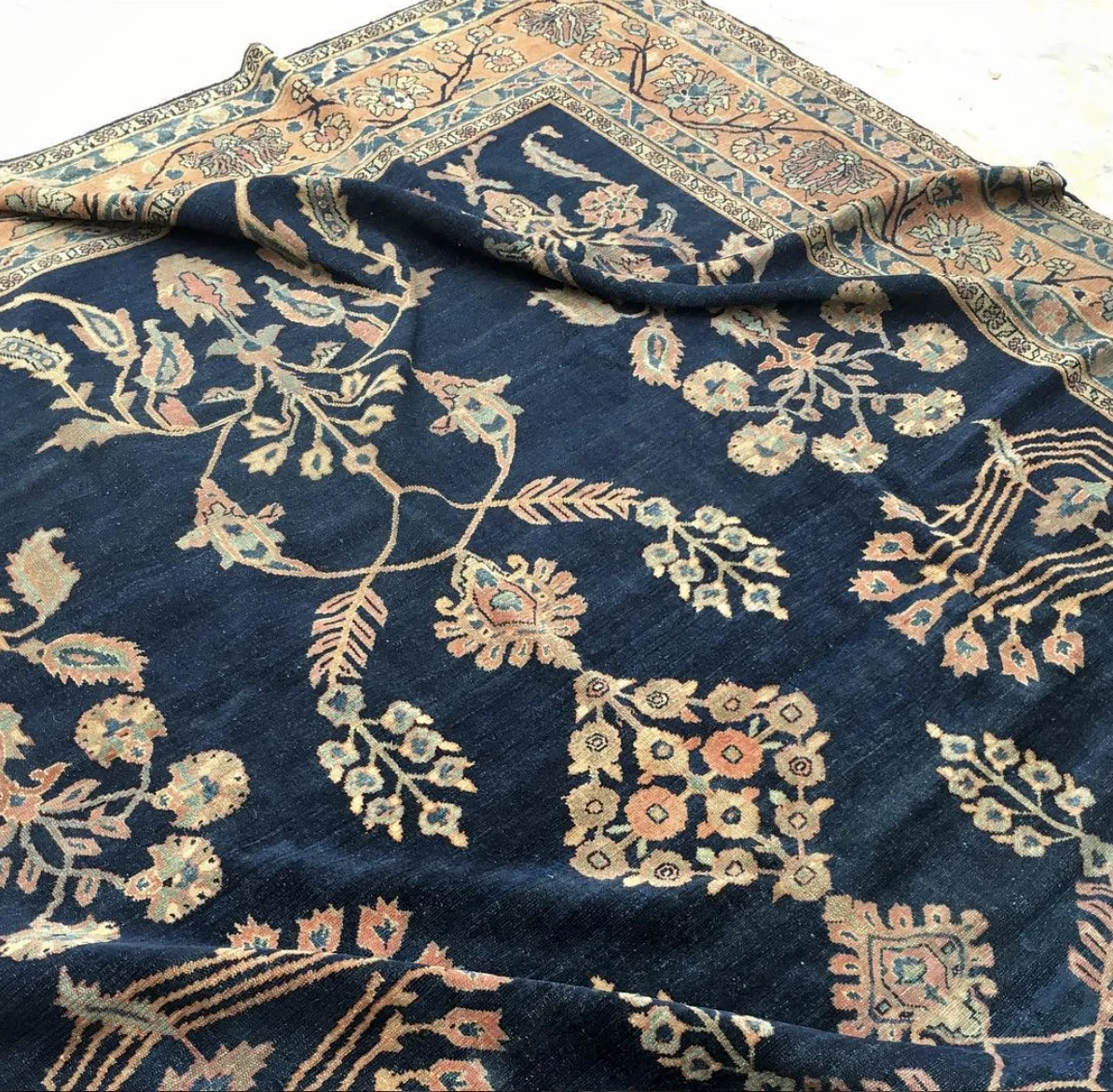 How to Properly Fold an Antique Rug