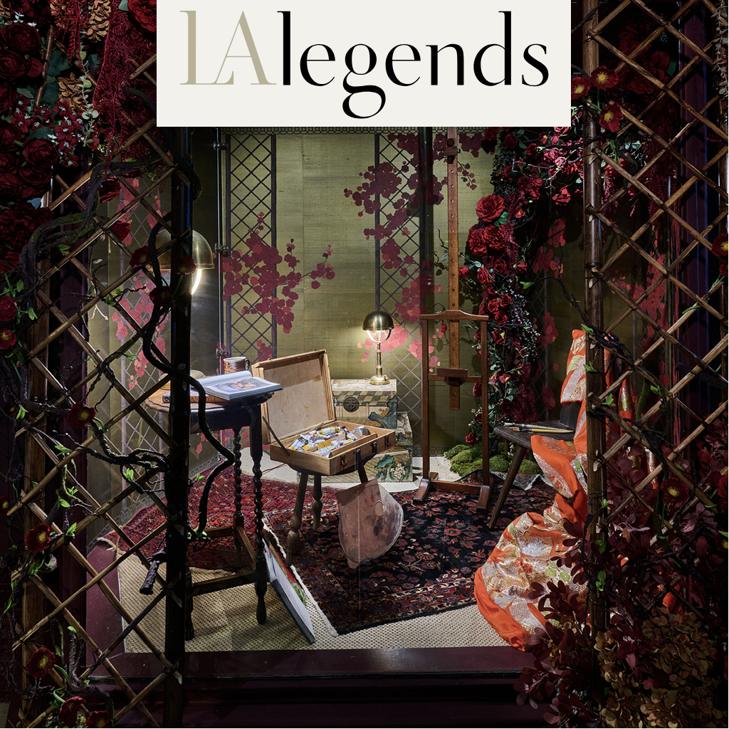 Blue Parakeet Rugs Dress the Floor at GRACIE for LA Legends Design Week