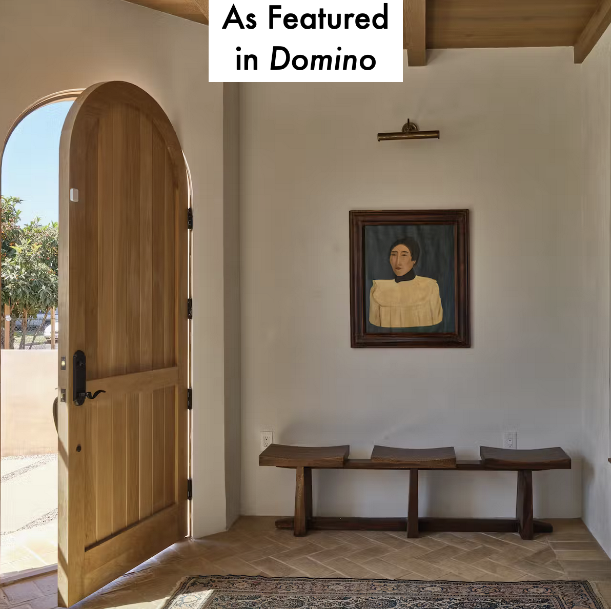 Blue Parakeet Rugs and Catalan Modernism in Gorgeous House Tour