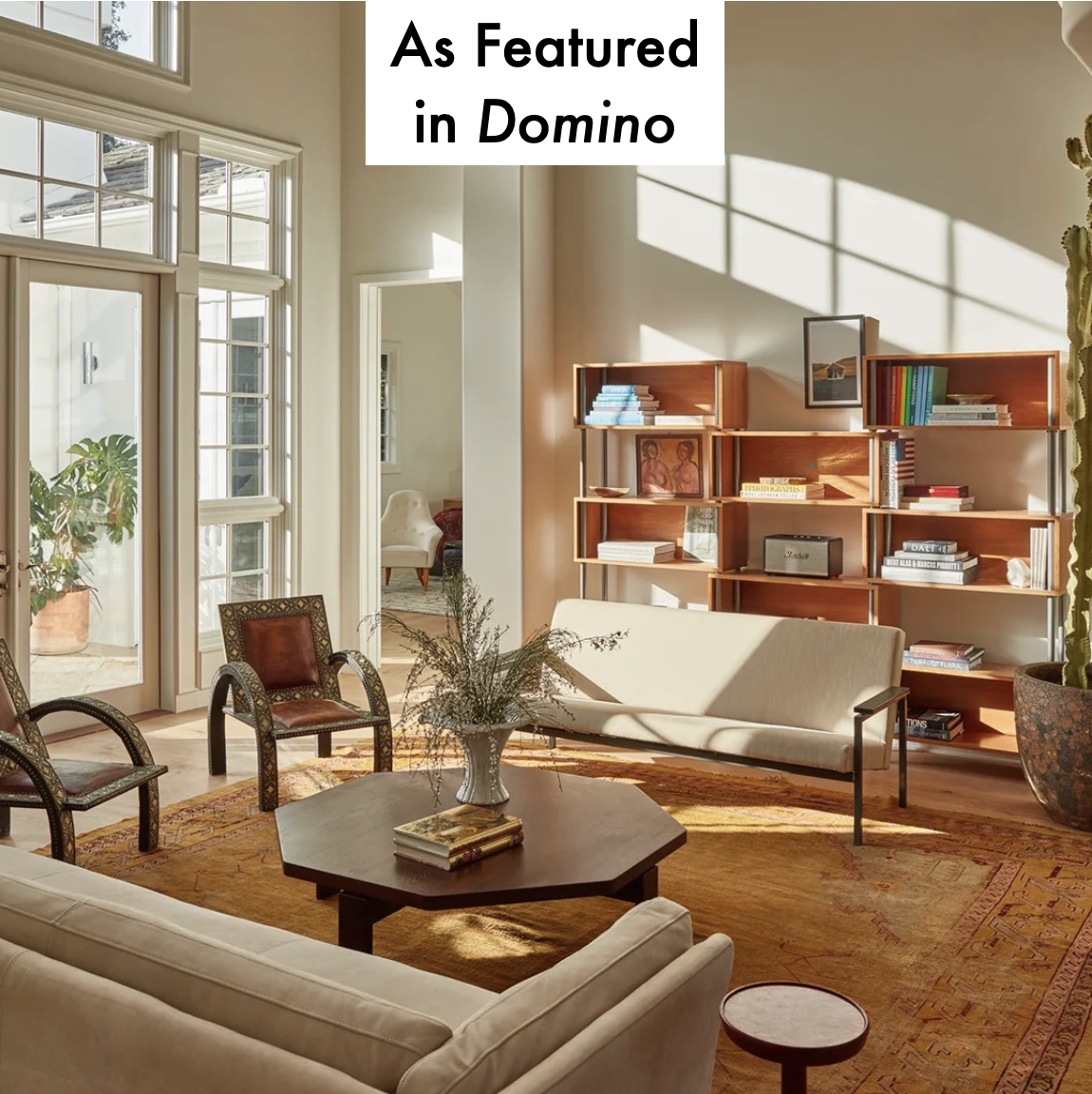 Designer Shannon McLaren Shows Off Blue Parakeet Rugs in Chic House Tour