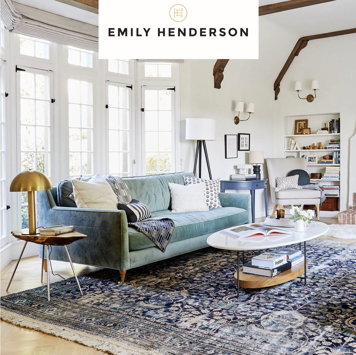 Emily, Rugs, and One of My Favorite Design Friendships