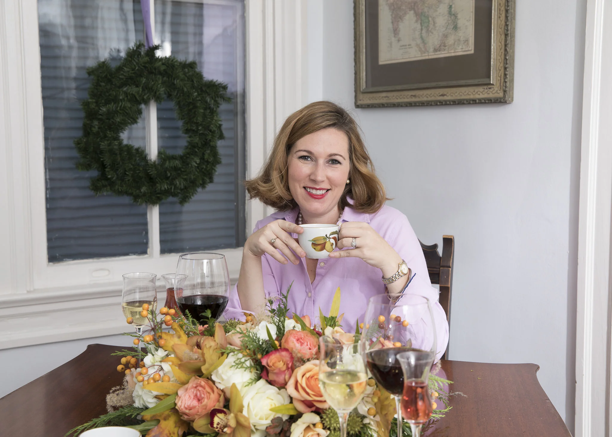 Giving my best Martha Stewart advice look;) Photo by SKC Photography