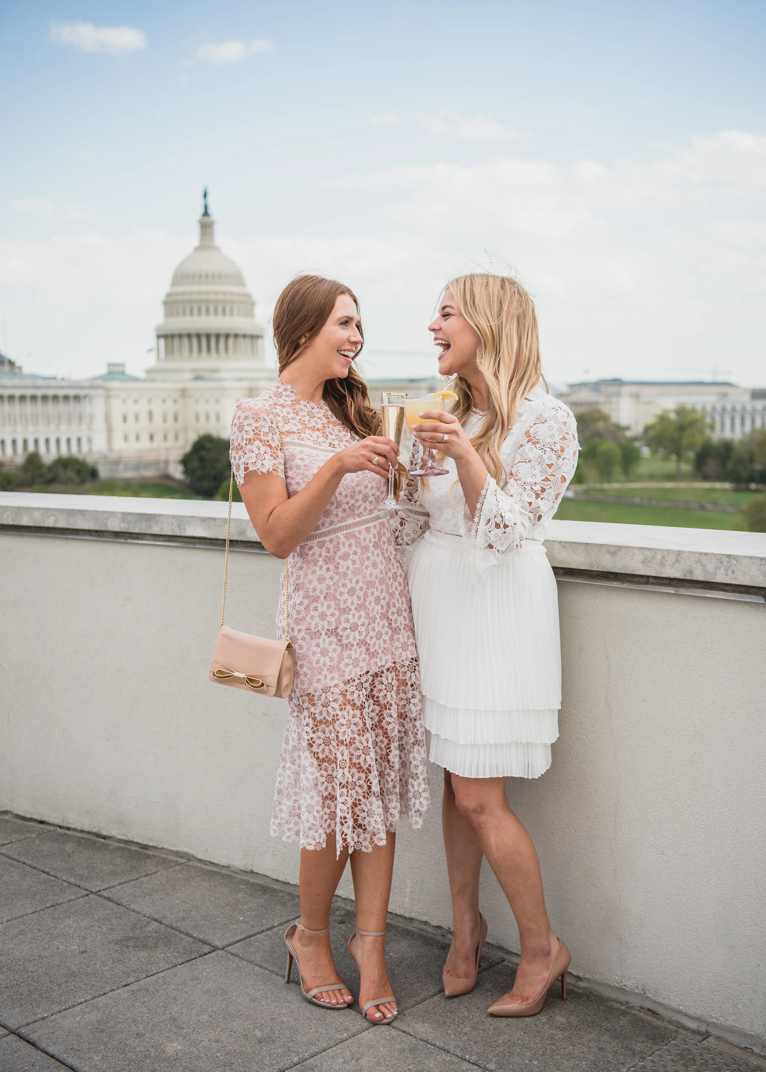 The best friends! Katie and Molly who make up The DC Darlings