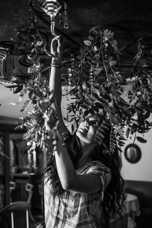 Sofia on location at Restaurant Eve . Photo: Erin Tetterton Photography