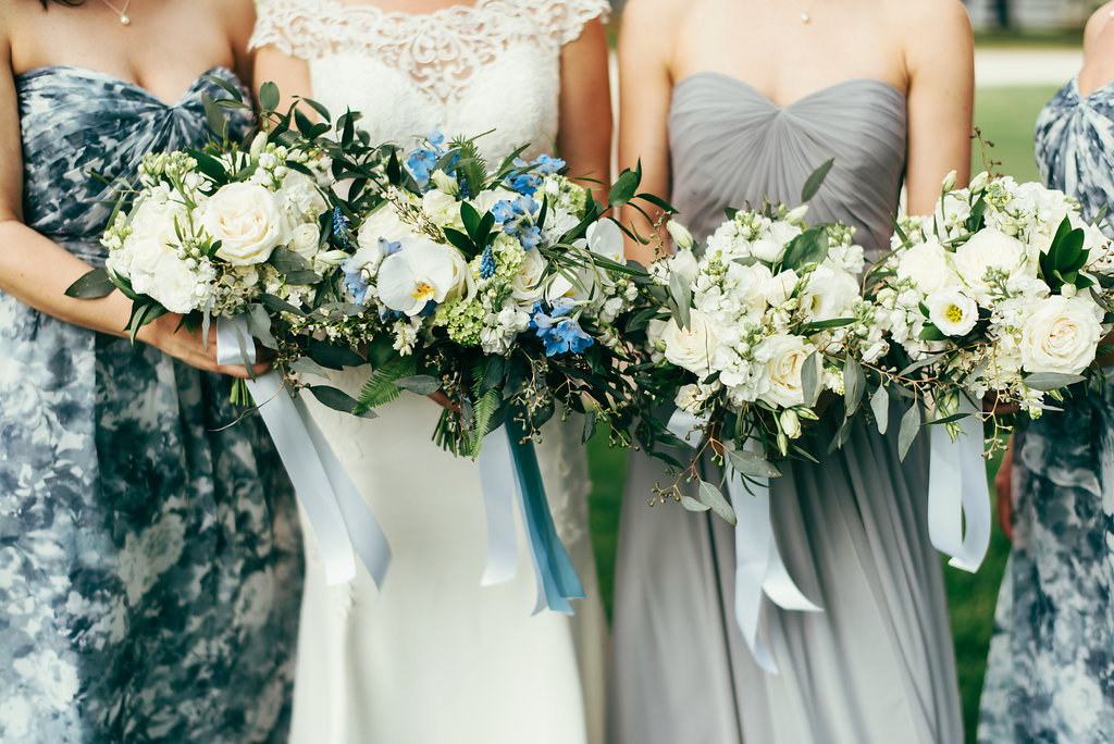  Atelier Ashley Flowers + Woodlawn + Pope Leighhey House + Anna Reynal Photography + DC Weddings + DC Florist + bridesmaids bouquets + friends 