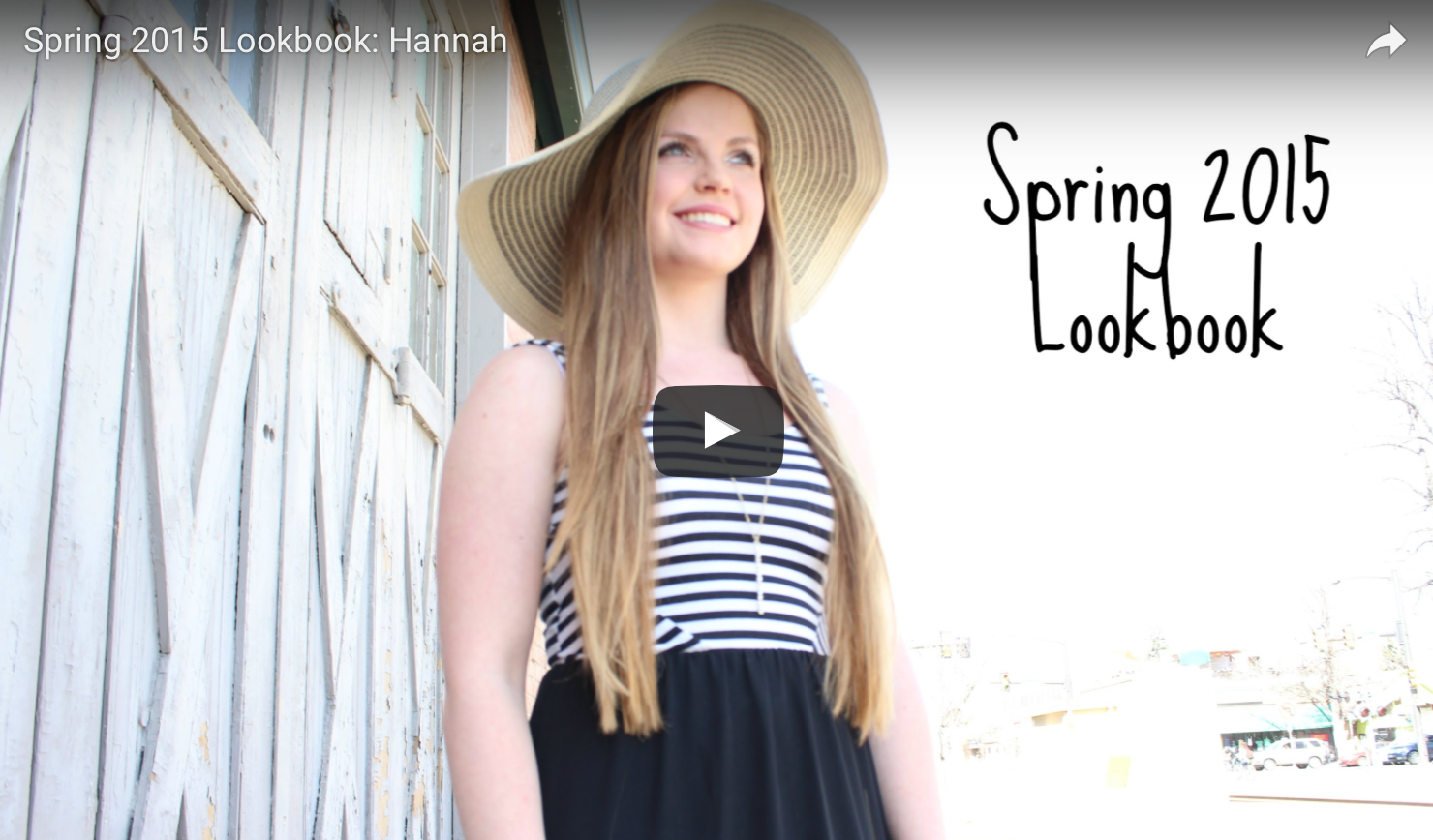 Spring Lookbook: Hannah