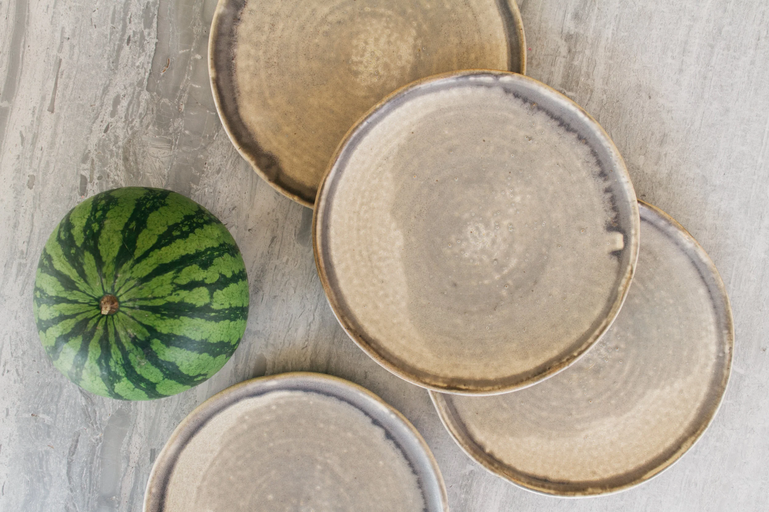 Juego de Platos Pehüa Óxido.