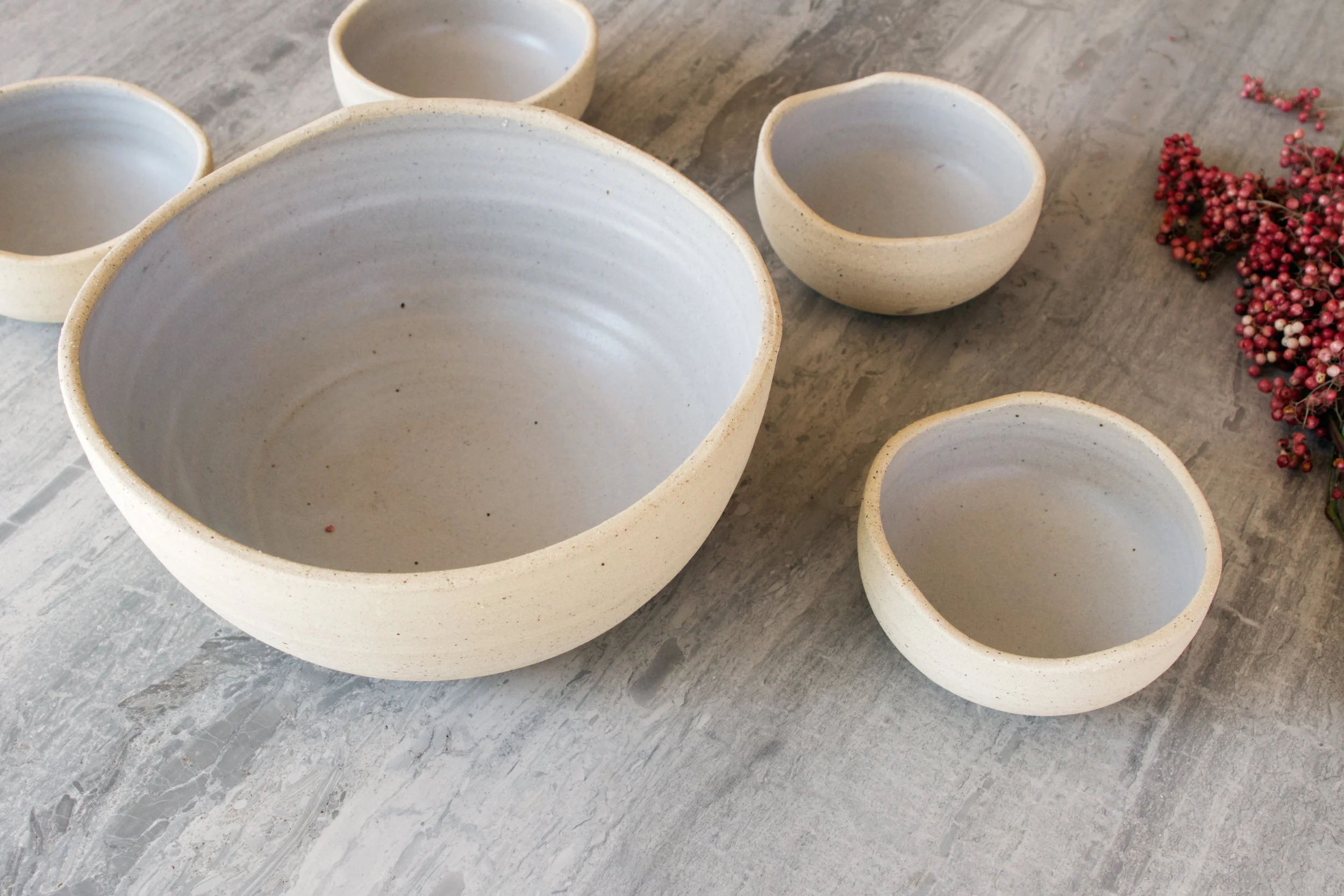 Set de Bowls con Ensaladera.