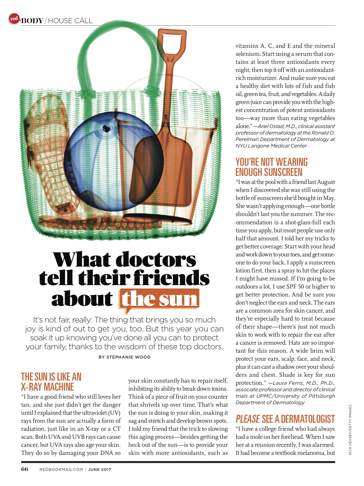   What Doctors Tell Their Friends About the Sun  