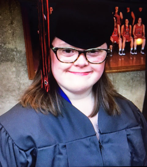 Annmarie graduating from University of Central Missouri