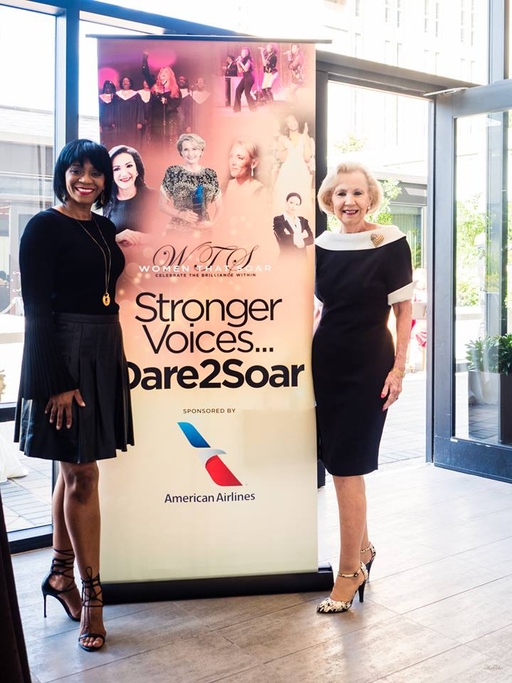 Gina Grant with Yvonne Crum.