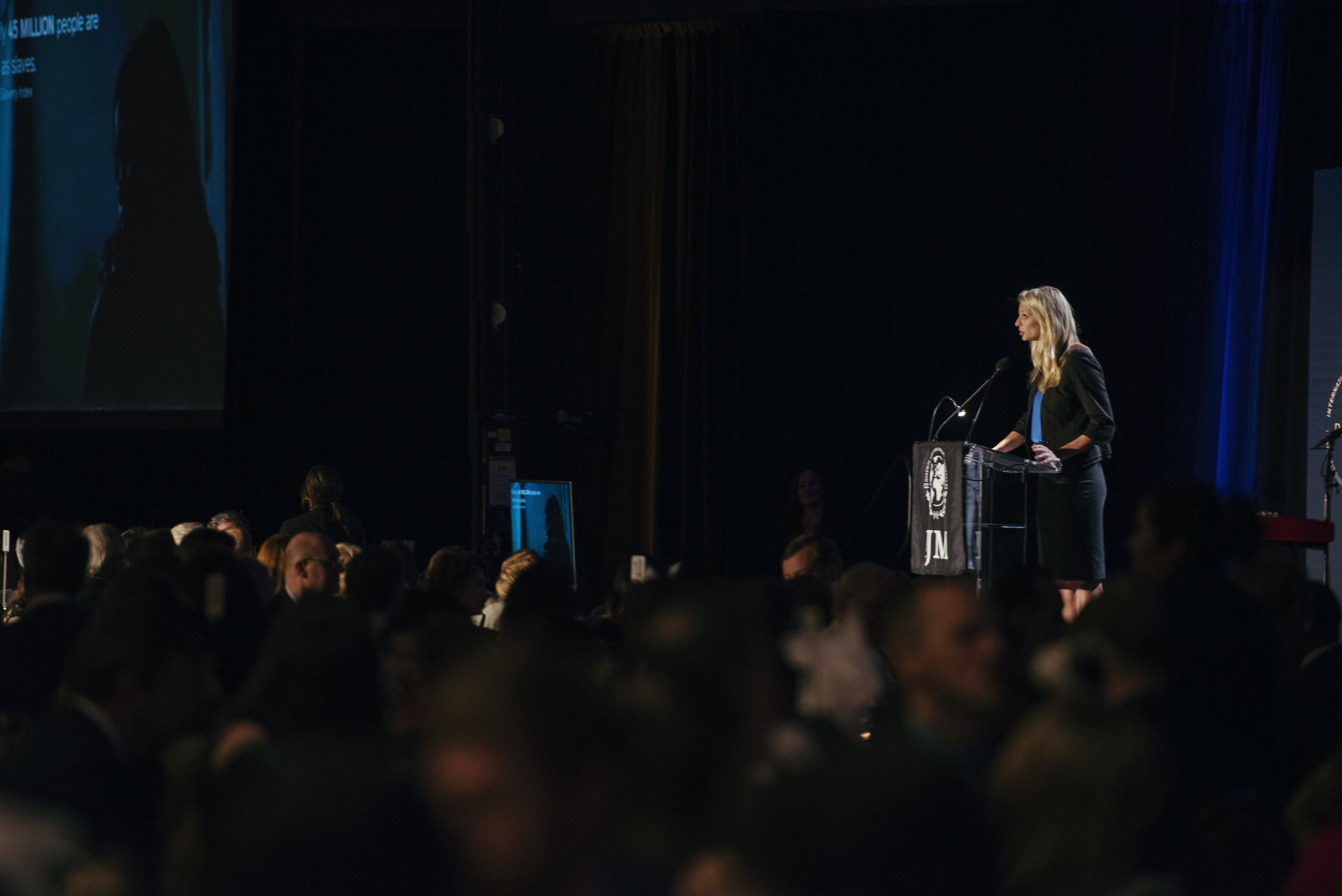 Mallory provides an overview of IJM’s work at the 2017 Dallas Benefit Dinner at the Omni Hotel Downtown.