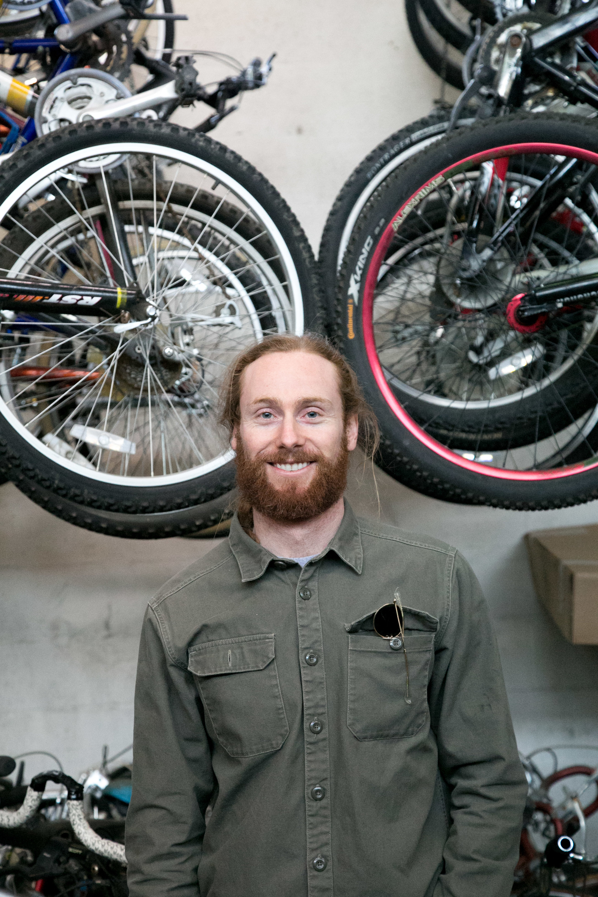Will Harris, Bike Shop Coordinator
