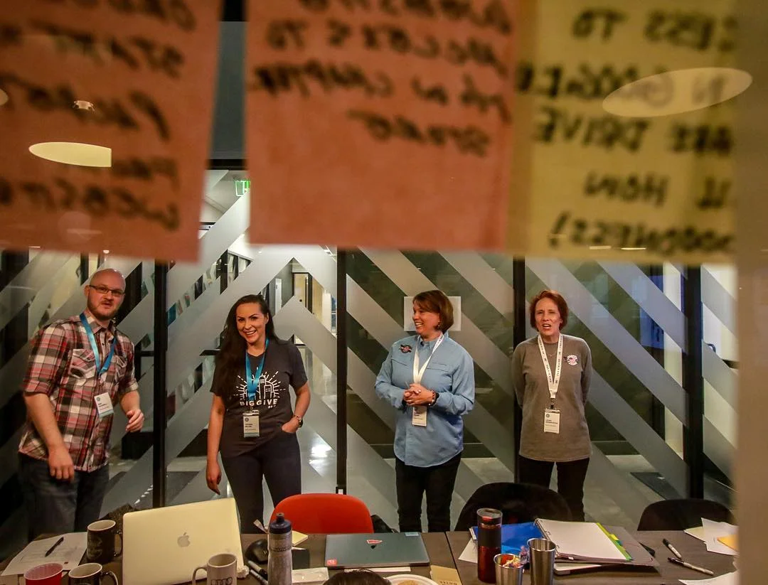 The Big Give 2018 hackathon. Photo courtesy of The Big Give.