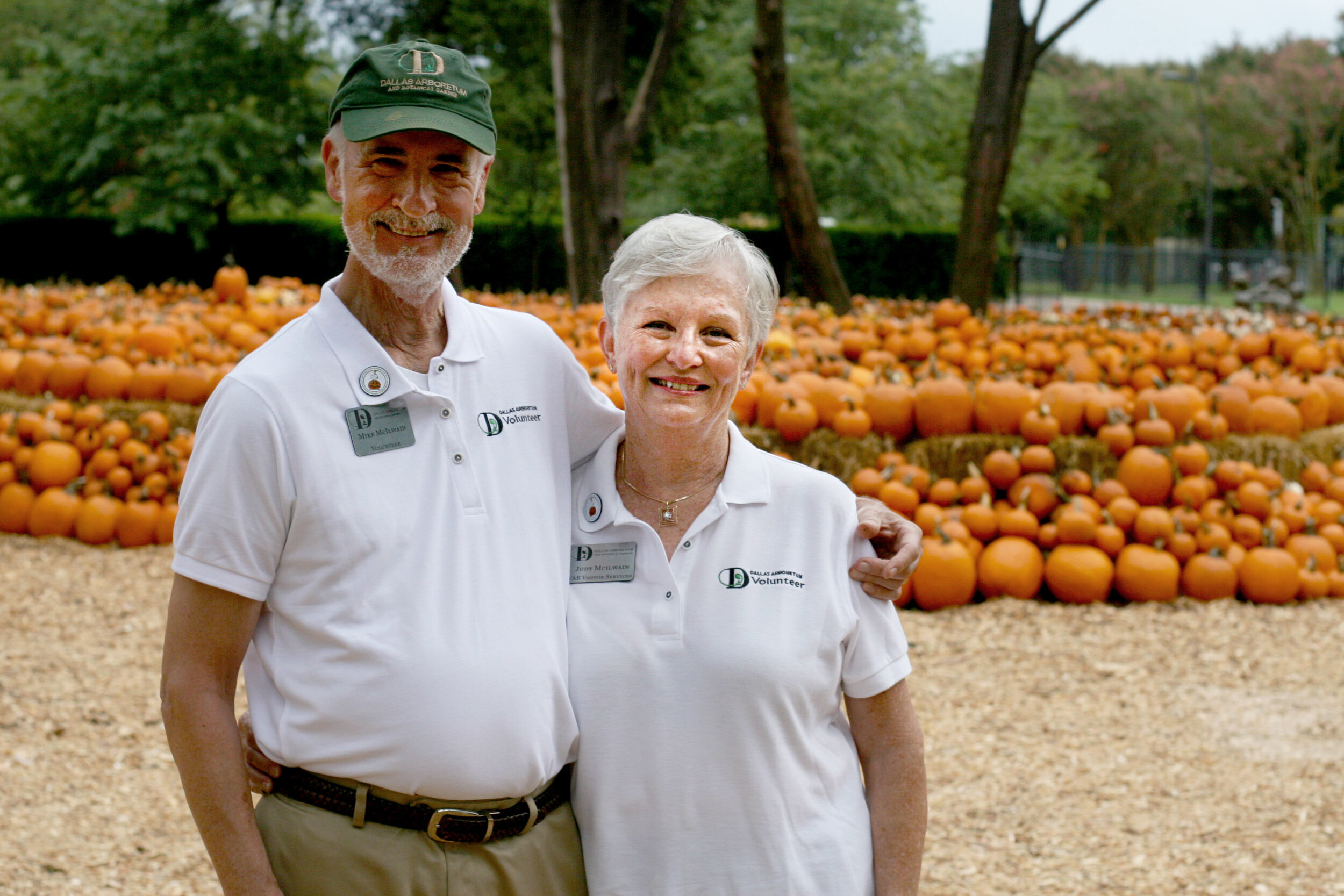 Mike and Judy McIlwain, Arboretum Volunteers