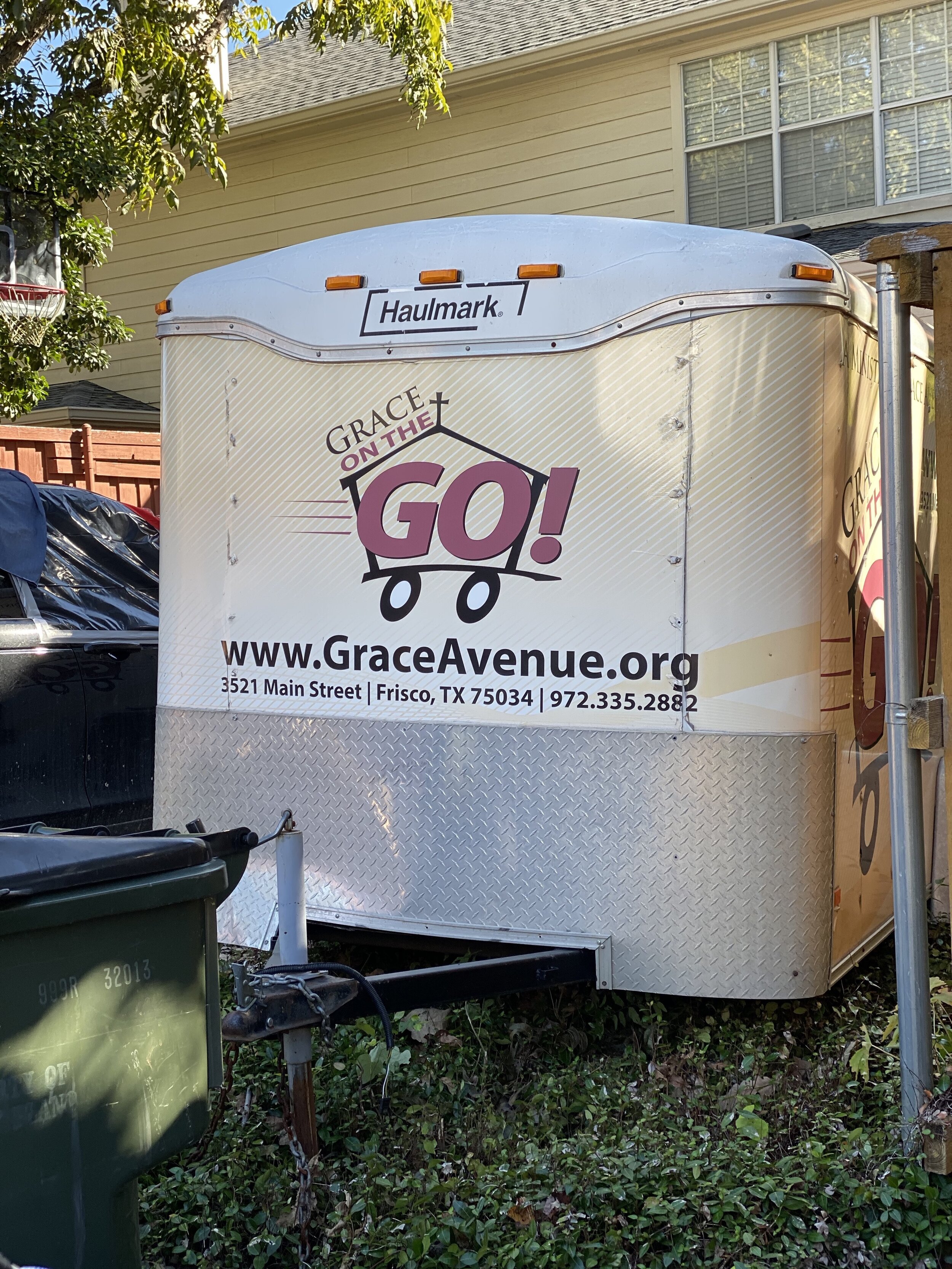  On the Monday morning following the storm, Elizabeth's nephew, Brayden Bishop, rallied his church, Grace Avenue Methodist Church in Frisco, and brought trailers and volunteers to help clean up debris.  