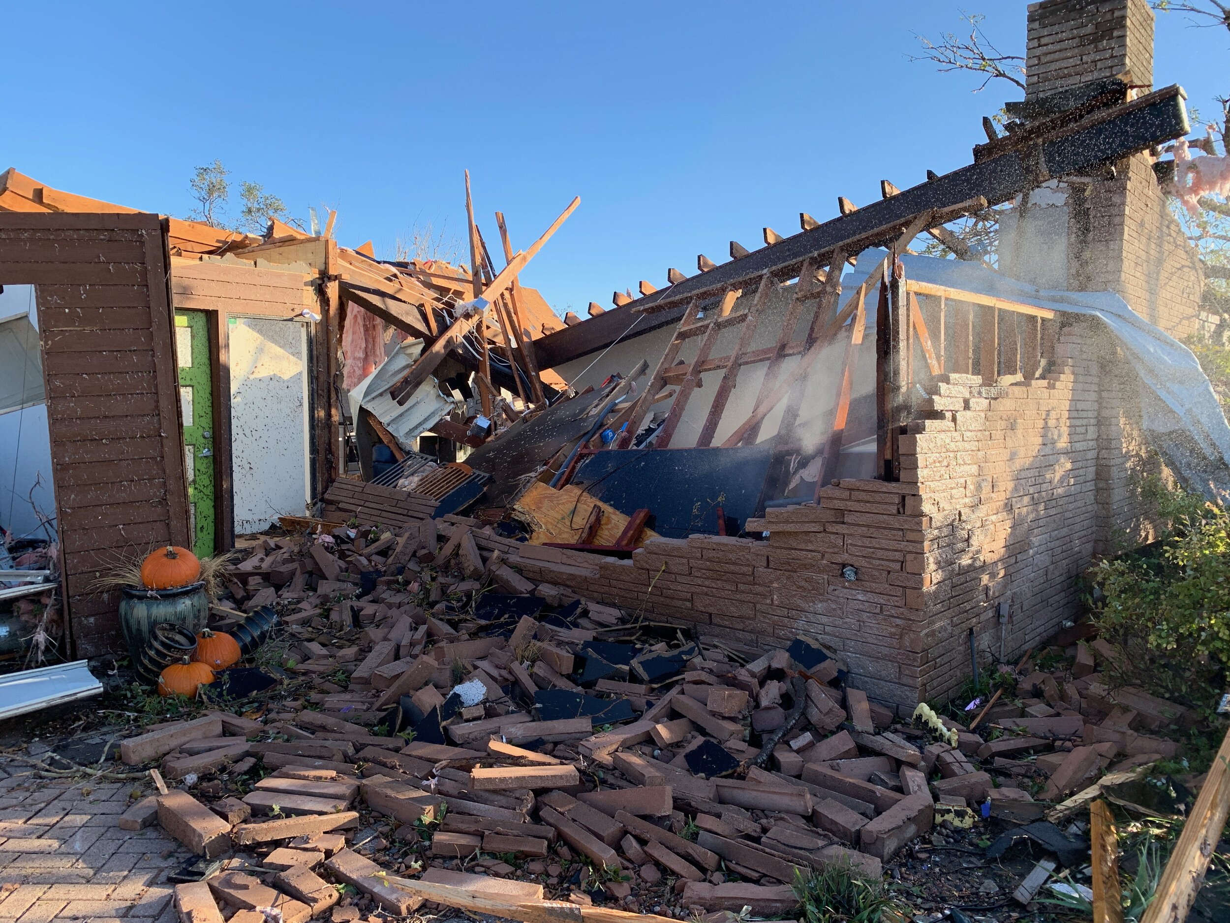  The tornado may have destroyed the McCormick’s home, but the Dallas community has created a safe place for this young family to land. 