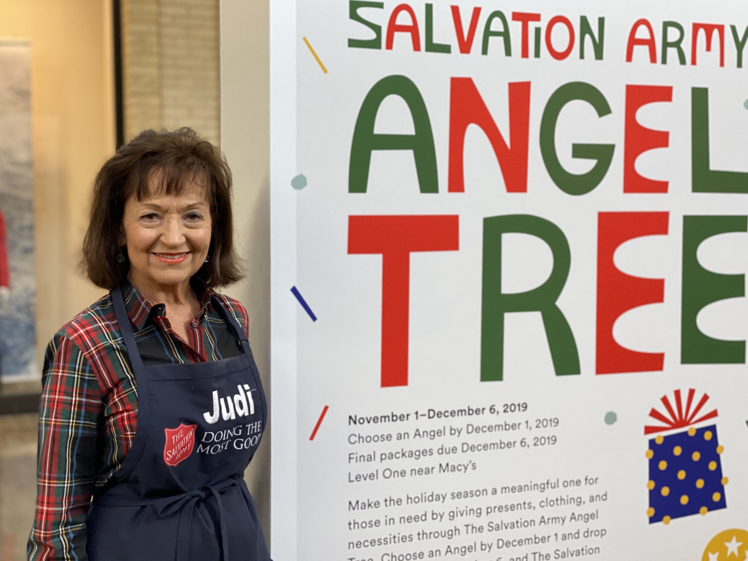  Judi said that the Angel Tree would not be successful without the great volunteers who show up each year to give their time.  Judi gave a special shoutout to the Baylor Nursing Students.  She said that they always get right to work and don't have to