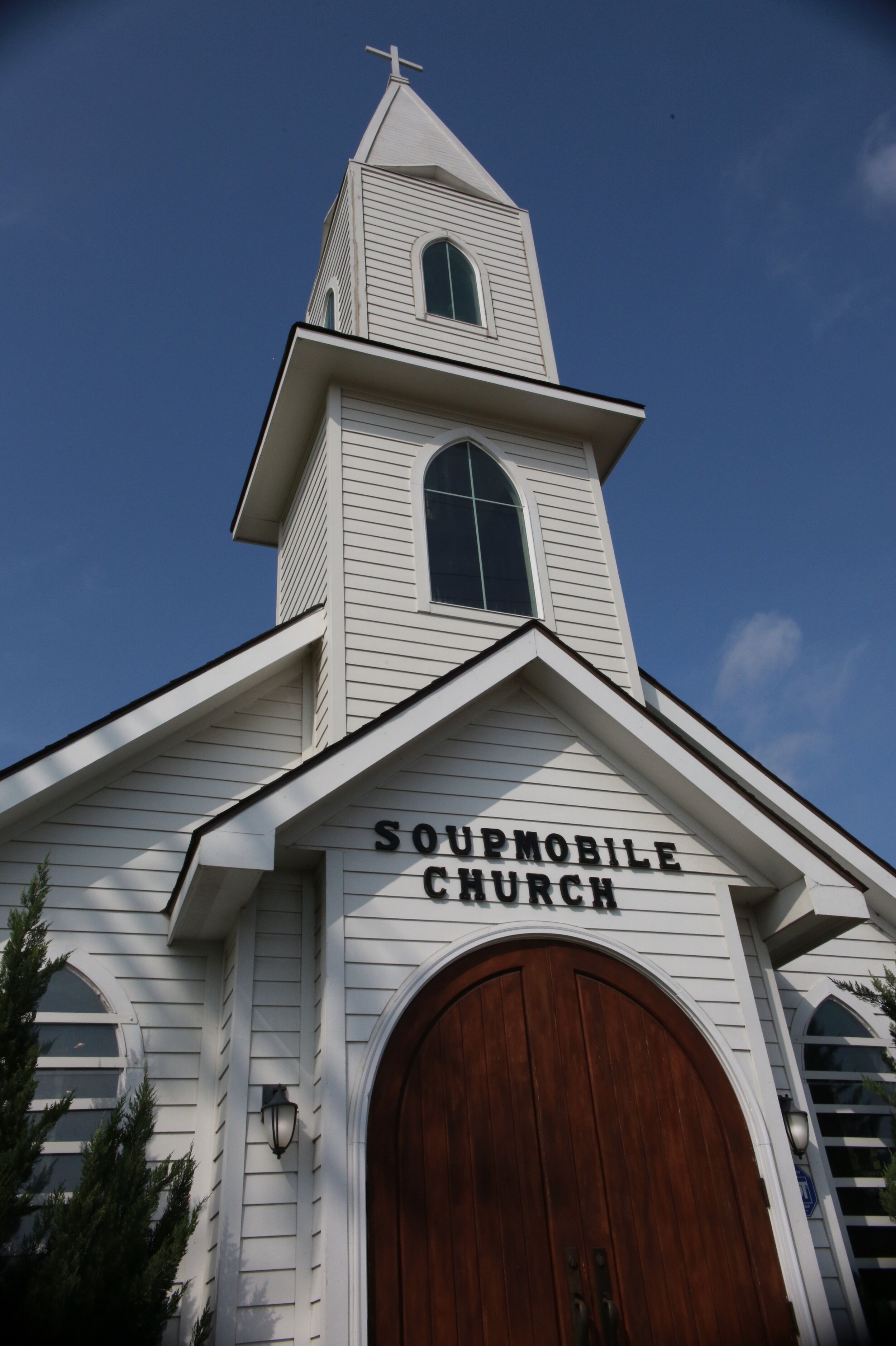 The SoupMobile Church located on Good Latimer Street in Dallas.