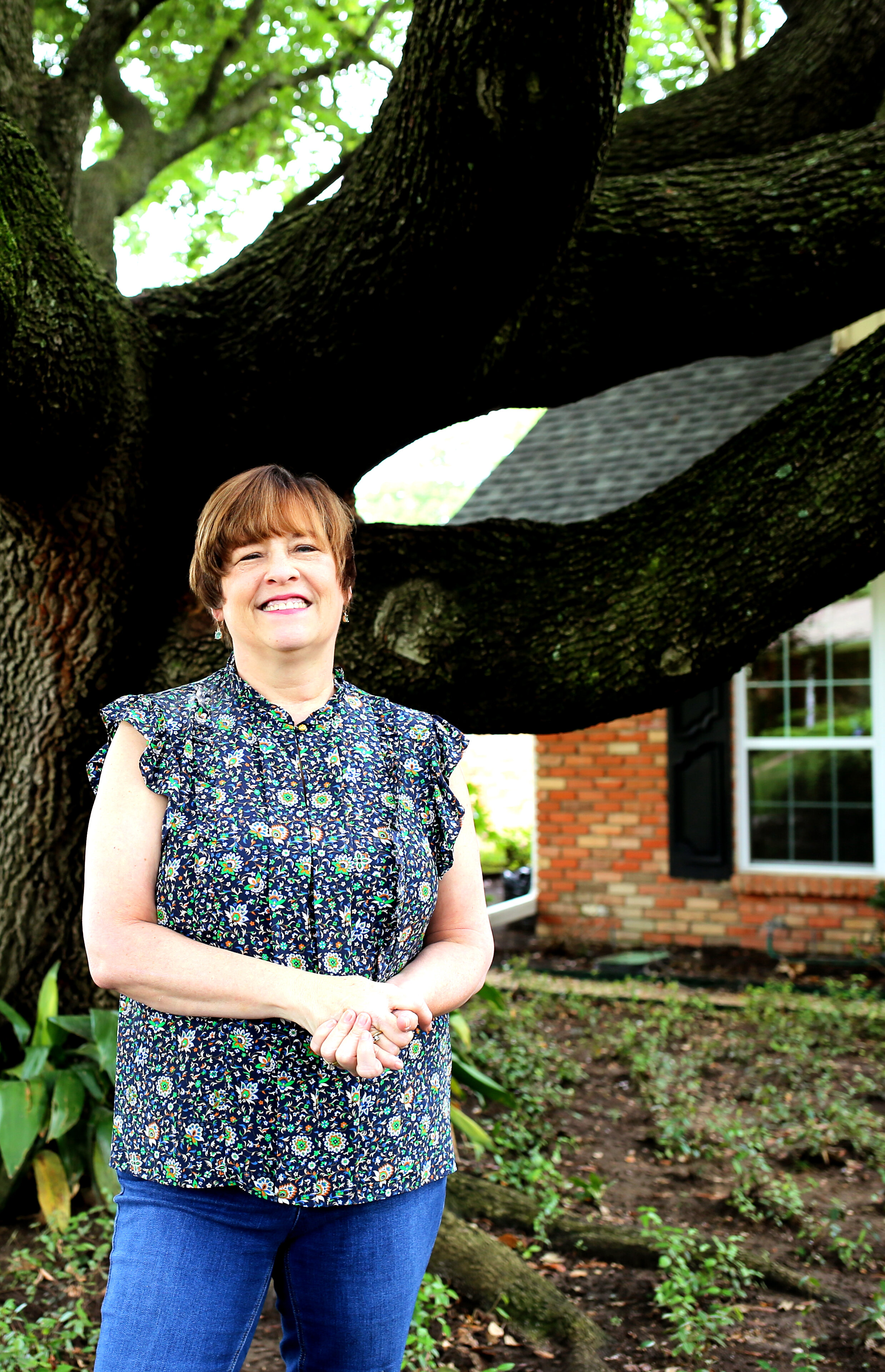 Bonnie Cook, at her home in North Dallas.