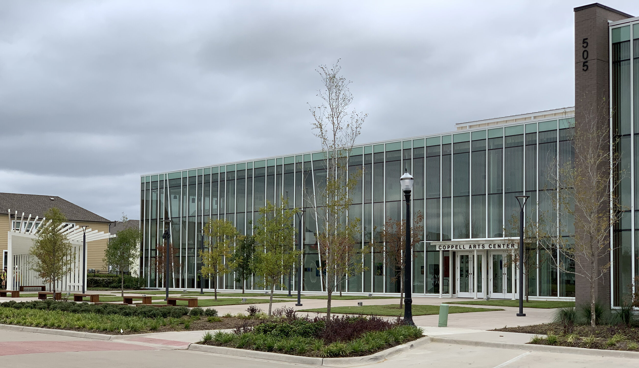 The newly completed Coppell Arts Center. (Photo courtesy of Coppell Arts Center.)