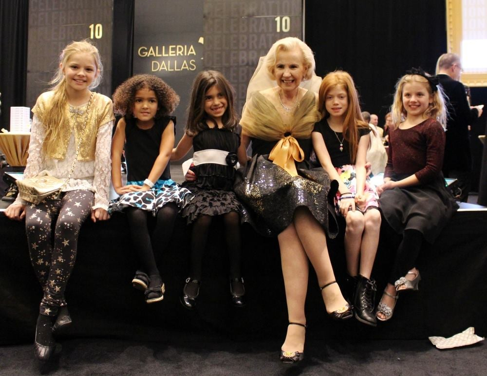 Yvonne with some of FSFAC’s future participants in 2016. (Photo courtesy of Fashion Stars for a Cause.)