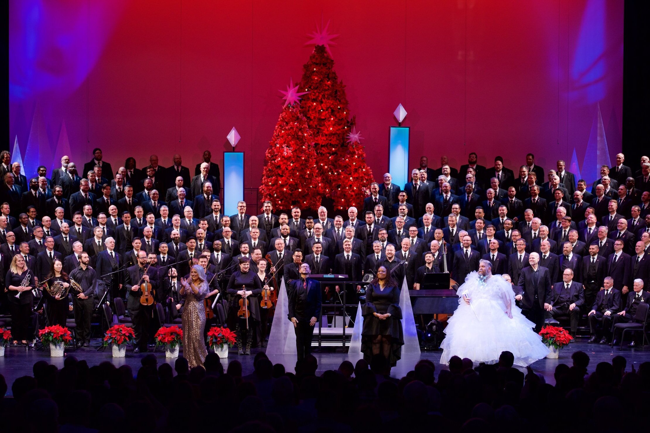 The Turtle Creek Chorale during their holiday performance in 2019.