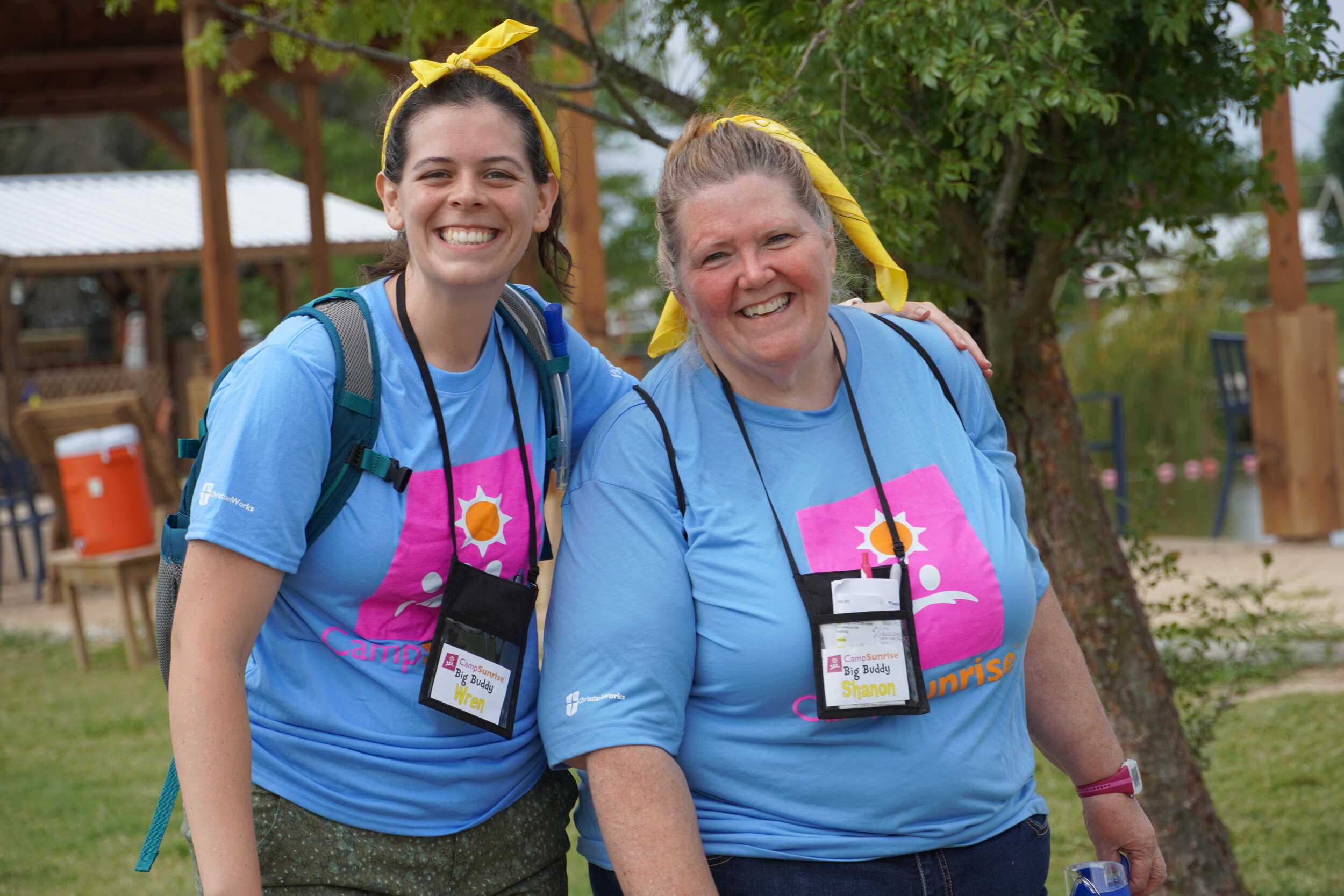  The GriefWorks program offers free support groups for children and their families which are led by volunteer facilitators like Camp Buddies, Wren and Shanon. Volunteers come from all walks of life – counselors, nurses, teachers, church members.  All