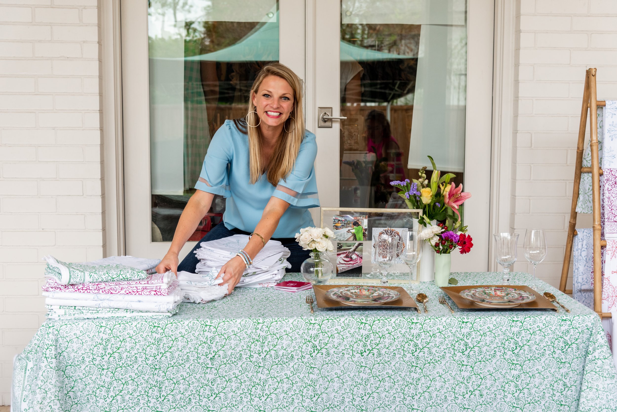 Mallory Martin: Linens to Gather Friends and Empower Survivors